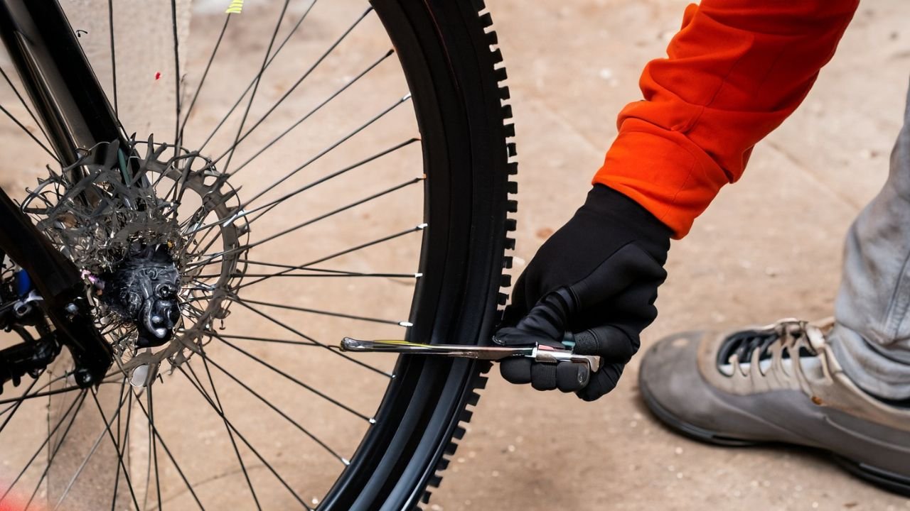 Mountain Bike Tires on a Road Bike